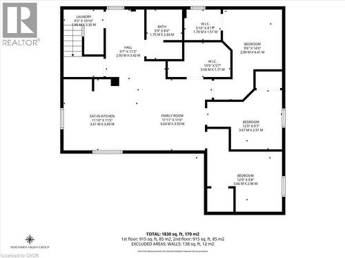 Floor plan - 46 Beaconsfield Drive, Hamilton, ON - Other
