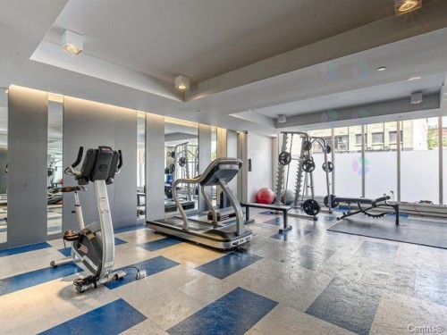 Salle d'exercice - 710-1869 Rue Des Bassins, Montréal (Le Sud-Ouest), QC - Indoor Photo Showing Gym Room