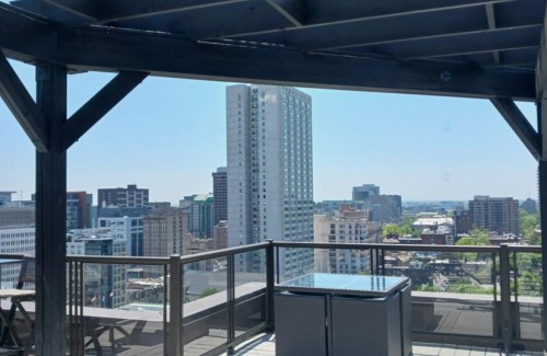 Terrasse - 208-3475 Rue De La Montagne, Montréal (Ville-Marie), QC - Outdoor With View