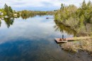 Photo aérienne - 71 Rue De La Rivière, Sainte-Catherine-De-Hatley, QC  - Outdoor With Body Of Water With View 