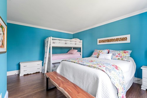 Chambre à coucher - 71 Rue De La Rivière, Sainte-Catherine-De-Hatley, QC - Indoor Photo Showing Bedroom