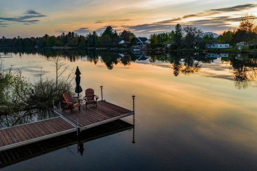 Vue sur l'eau - 71 Rue De La Rivière, Sainte-Catherine-De-Hatley, QC - Outdoor With Body Of Water With View