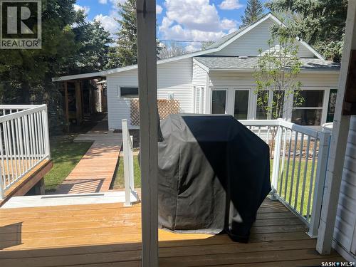205 3Rd Avenue, Harris, SK - Outdoor With Deck Patio Veranda With Exterior