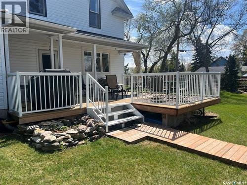 205 3Rd Avenue, Harris, SK - Outdoor With Deck Patio Veranda