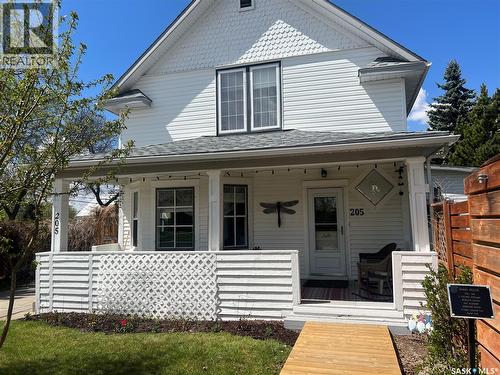 205 3Rd Avenue, Harris, SK - Outdoor With Deck Patio Veranda