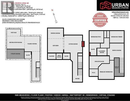 Floor plan - 44 Elgin Meadows Link Se, Calgary, AB 
