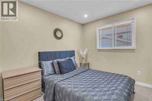 Carpeted bedroom with baseboards and recessed lighting - 146 Bechtel Drive, Kitchener, ON - Indoor Photo Showing Bedroom