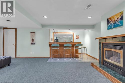 146 Bechtel Drive, Kitchener, ON - Indoor With Fireplace
