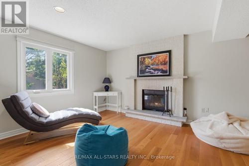 28 Testa Road, Uxbridge, ON - Indoor Photo Showing Living Room With Fireplace