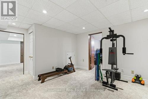 32 Sunset Drive, Woolwich, ON - Indoor Photo Showing Gym Room