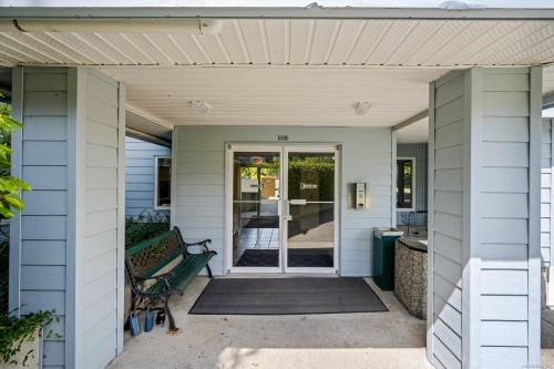 #101B-698 Aspen Rd, Comox, BC - Outdoor With Deck Patio Veranda With Exterior