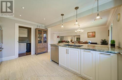 38 Balfour Drive, Hamilton, ON - Indoor Photo Showing Kitchen With Double Sink With Upgraded Kitchen