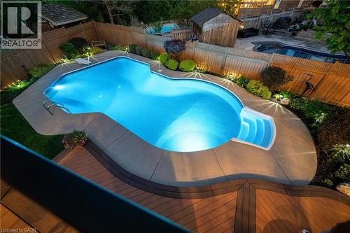 697 Breakwater Crescent, Waterloo, ON - Outdoor With In Ground Pool With Deck Patio Veranda