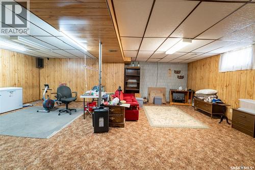 406 Walter Scott Avenue, Hanley, SK - Indoor Photo Showing Basement