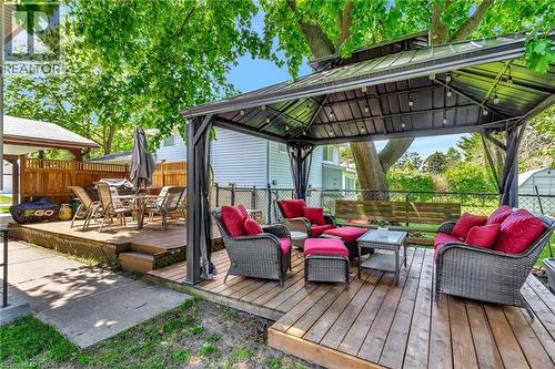 98 Belwood Crescent, Kitchener, ON - Outdoor With Deck Patio Veranda With Exterior