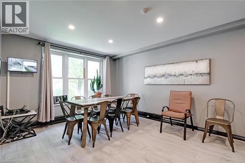 69 Herkimer Street Unit# 203, Hamilton, ON - Indoor Photo Showing Dining Room