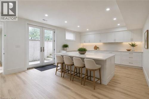 Virtually Staged - 1143 Kane Road, Mississauga, ON - Indoor Photo Showing Dining Room