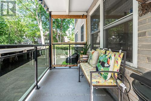 203 - 69 Herkimer Street, Hamilton, ON - Outdoor With Balcony With Exterior