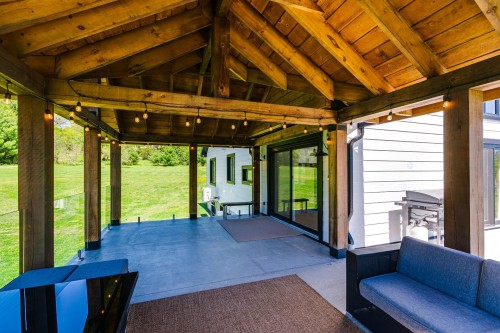 Balcony - 208 Ch. Ste-Élisabeth, Cantley, QC -  With Exterior