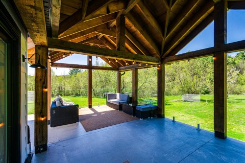 Balcony - 208 Ch. Ste-Élisabeth, Cantley, QC - Outdoor With Deck Patio Veranda With Exterior