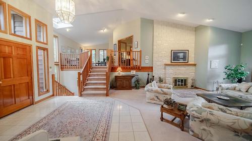 3023 Westside Road, Moyie, BC - Indoor Photo Showing Other Room With Fireplace