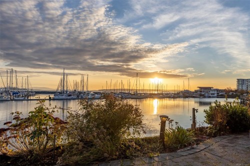 101-9949 Third St, Sidney, BC - Outdoor With Body Of Water With View