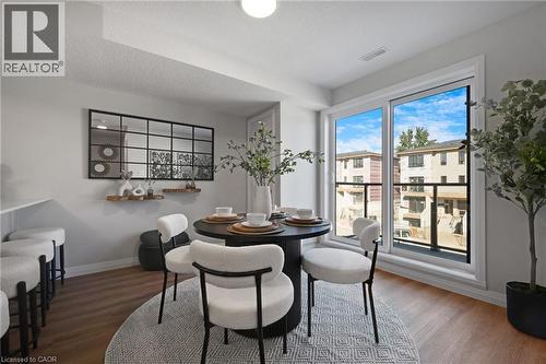 410 Northfield Drive W Unit# E11, Waterloo, ON - Indoor Photo Showing Dining Room