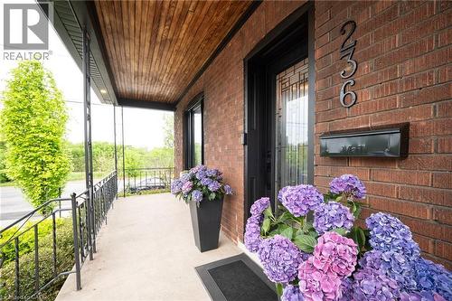 236 Macaulay Street E, Hamilton, ON - Outdoor With Deck Patio Veranda With Exterior