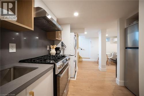 236 Macaulay Street E, Hamilton, ON - Indoor Photo Showing Kitchen With Upgraded Kitchen