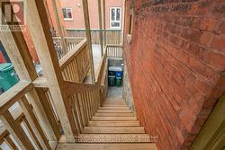 Purpose built staircase to apt 4 - 