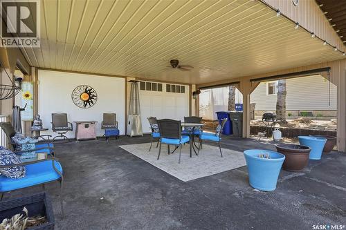 303 Currie Crescent, Strasbourg, SK - Outdoor With Deck Patio Veranda With Exterior