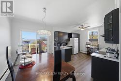 2-bed apt: patio doors to balcony. - 