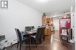 1-bed apt.: View toward kitchen. - 