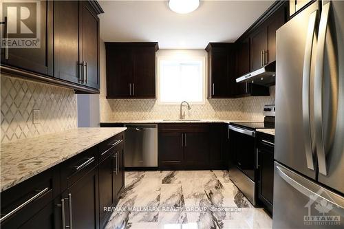 205 Blackburn Avenue, Ottawa, ON - Indoor Photo Showing Kitchen With Stainless Steel Kitchen With Upgraded Kitchen