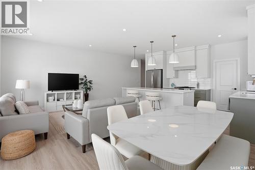 20 515 Delainey Road, Saskatoon, SK - Indoor Photo Showing Dining Room