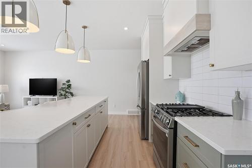20 515 Delainey Road, Saskatoon, SK - Indoor Photo Showing Kitchen With Upgraded Kitchen