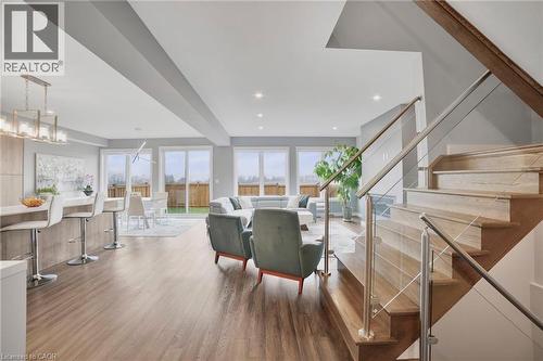 116 Bedrock Drive, Hamilton, ON - Indoor Photo Showing Other Room With Fireplace