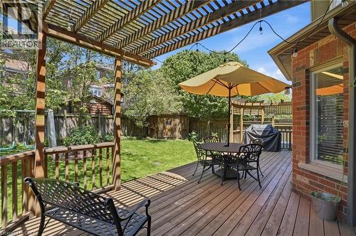 16 Oldmill Road, Ancaster, ON - Outdoor With Deck Patio Veranda With Exterior