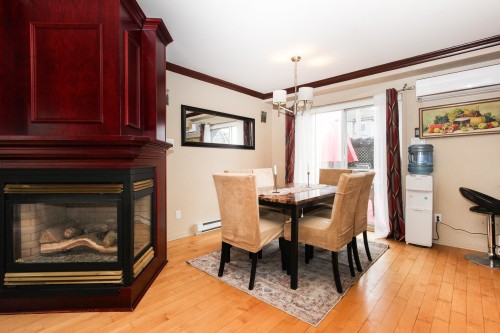 Dining Room - 928 Rue D'Antin, Repentigny (Repentigny), QC - Indoor Photo Showing Other Room With Fireplace
