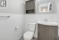 updated bathroom, ceramic tile floor - 