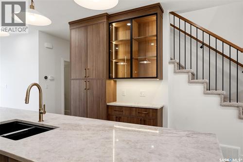 317 11Th Street, Saskatoon, SK - Indoor Photo Showing Kitchen With Double Sink