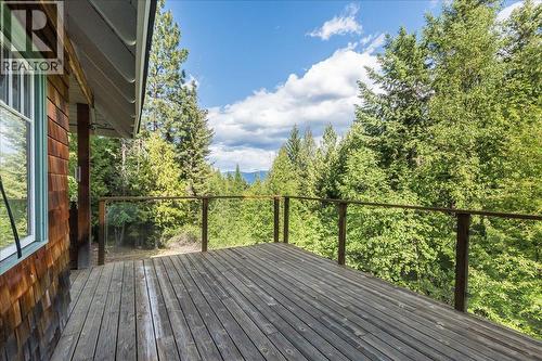 3630 Mountain View Road, Bonnington, BC - Outdoor With Deck Patio Veranda