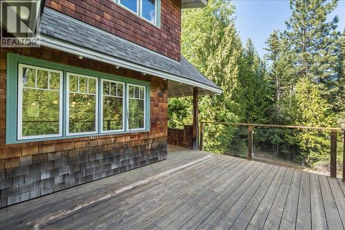 3630 Mountain View Road, Bonnington, BC - Outdoor With Deck Patio Veranda With Exterior