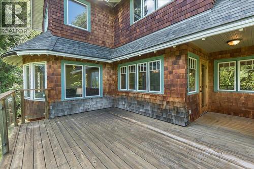 3630 Mountain View Road, Bonnington, BC - Outdoor With Deck Patio Veranda With Exterior