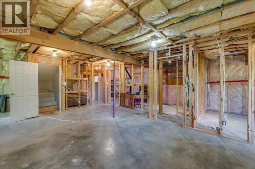 3630 Mountain View Road, Bonnington, BC - Indoor Photo Showing Basement