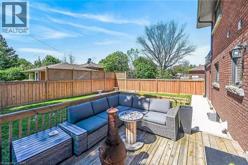 1 Sandringham Avenue, Hamilton, ON - Outdoor With Deck Patio Veranda