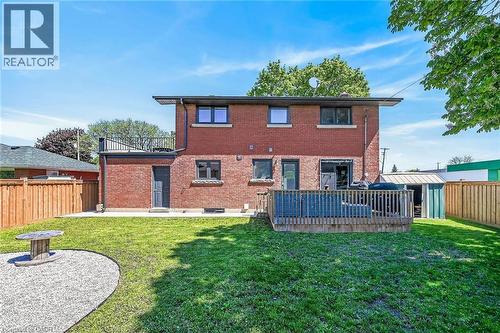 1 Sandringham Avenue, Hamilton, ON - Outdoor With Deck Patio Veranda