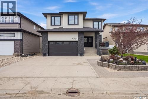 4714 E Green Apple Drive, Regina, SK - Outdoor With Facade