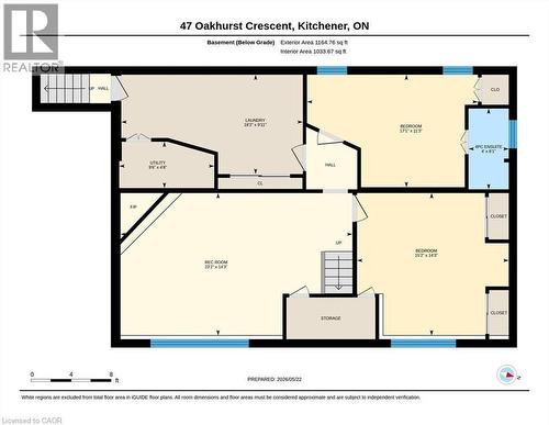 Floor plan - 47 Oakhurst Crescent, Kitchener, ON - Other