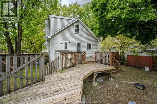 380 Chappell, Windsor, ON - Outdoor With Deck Patio Veranda With Exterior